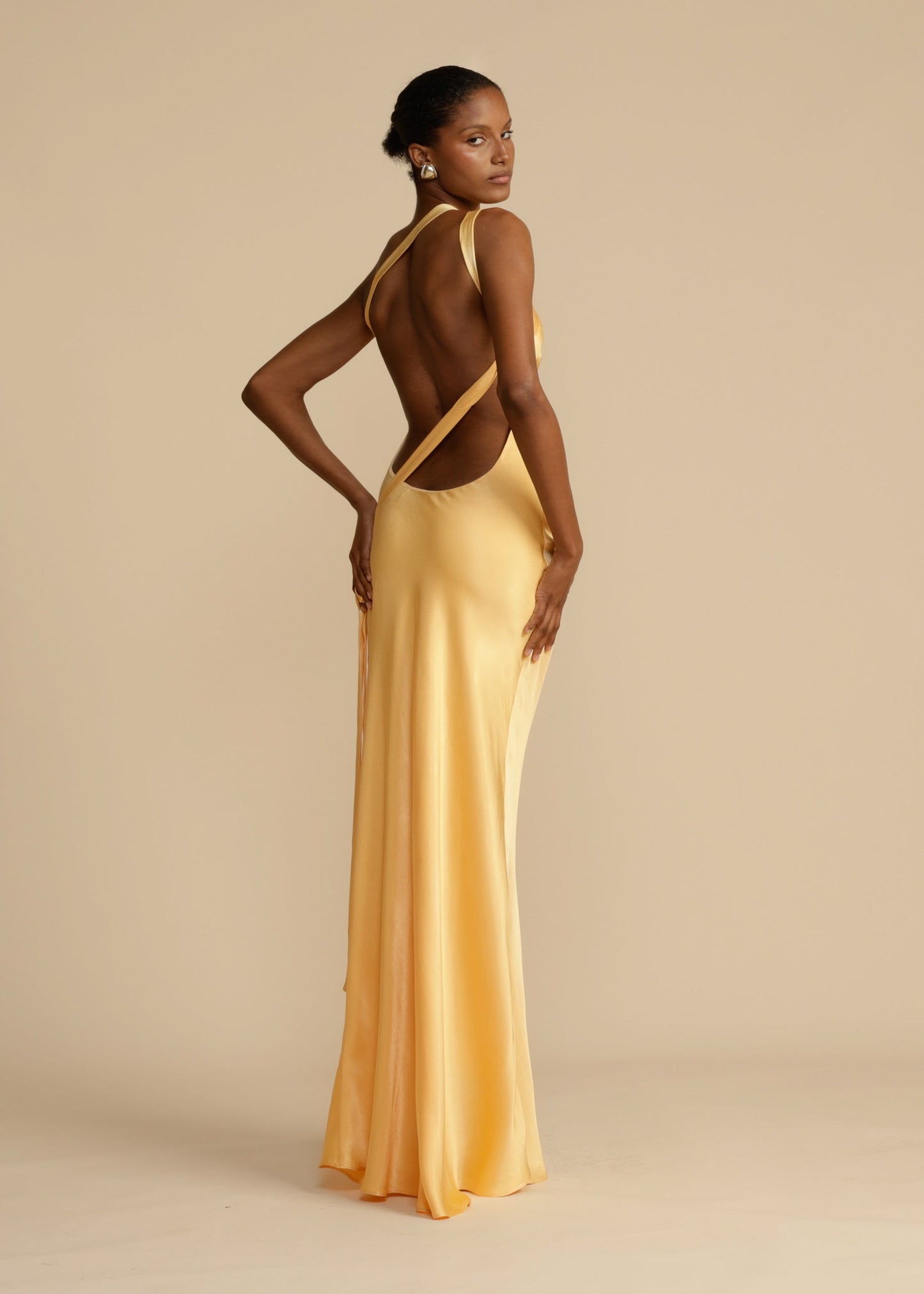 Elegant Women's One Shoulder Evening Dress