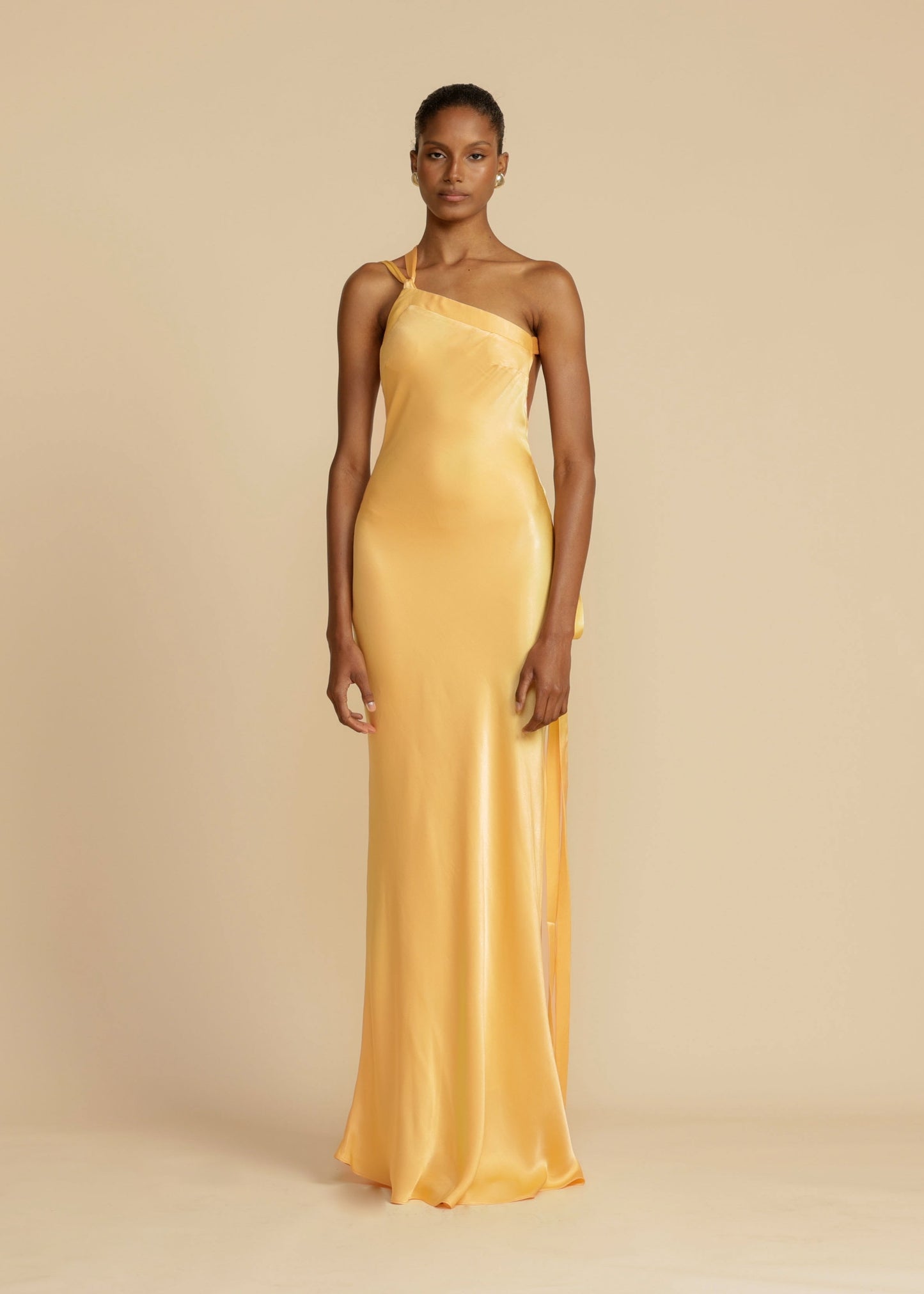 Elegant Women's One Shoulder Evening Dress