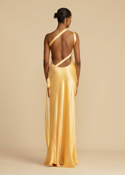 Elegant Women's One Shoulder Evening Dress