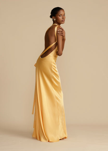 Elegant Women's One Shoulder Evening Dress