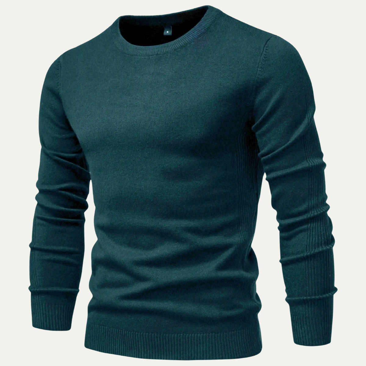 Classic Men's Warm Knit Crew Neck Sweater