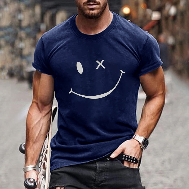 Fun Graphic Men's Casual Tee Shirt