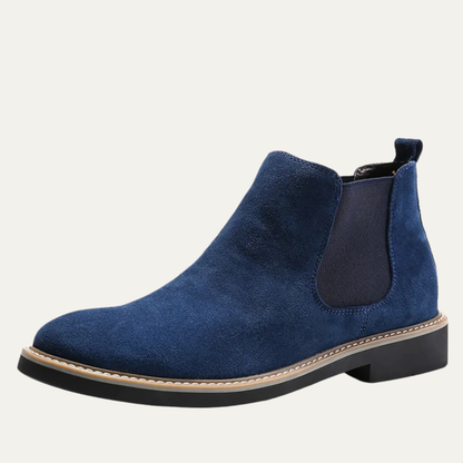 Stylish Men's Suede Chelsea Ankle Boots