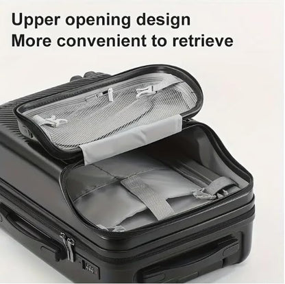 Durable Travel Carry-On with USB Charger & Lock