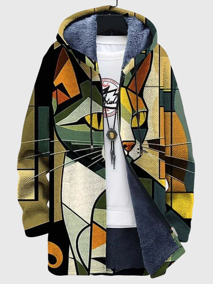 Fashionable Printed Women's Jacket