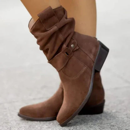 Comfortable Ankle Boots With Cushioned Insoles