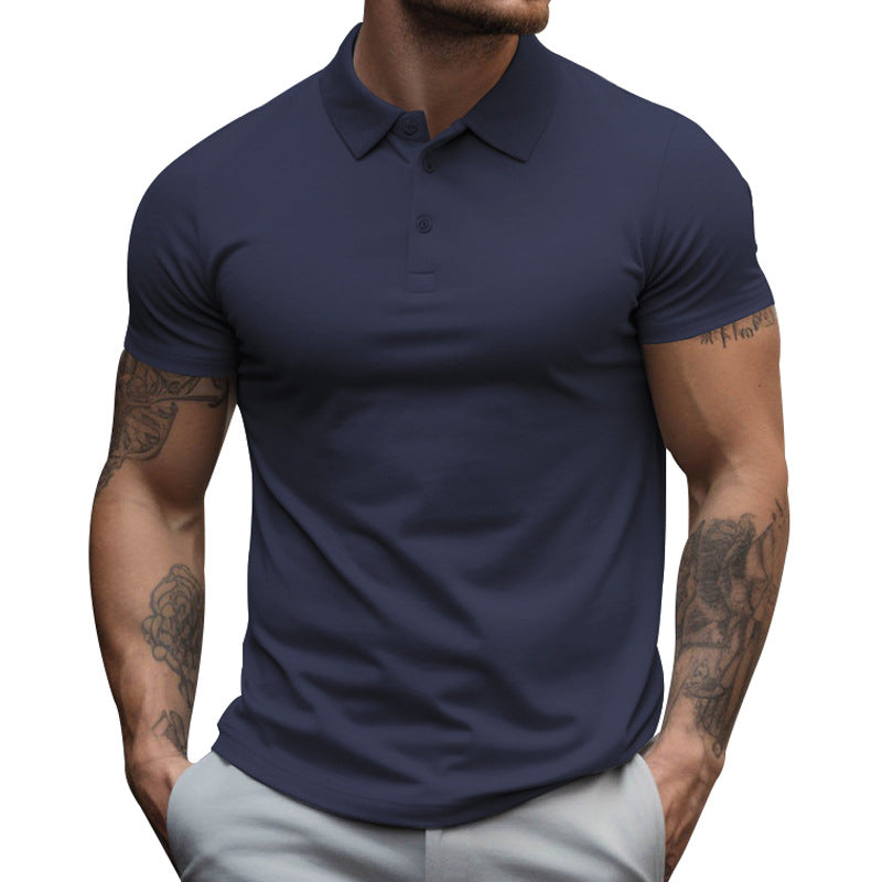 Men's Classic Fit Casual Polo Shirt