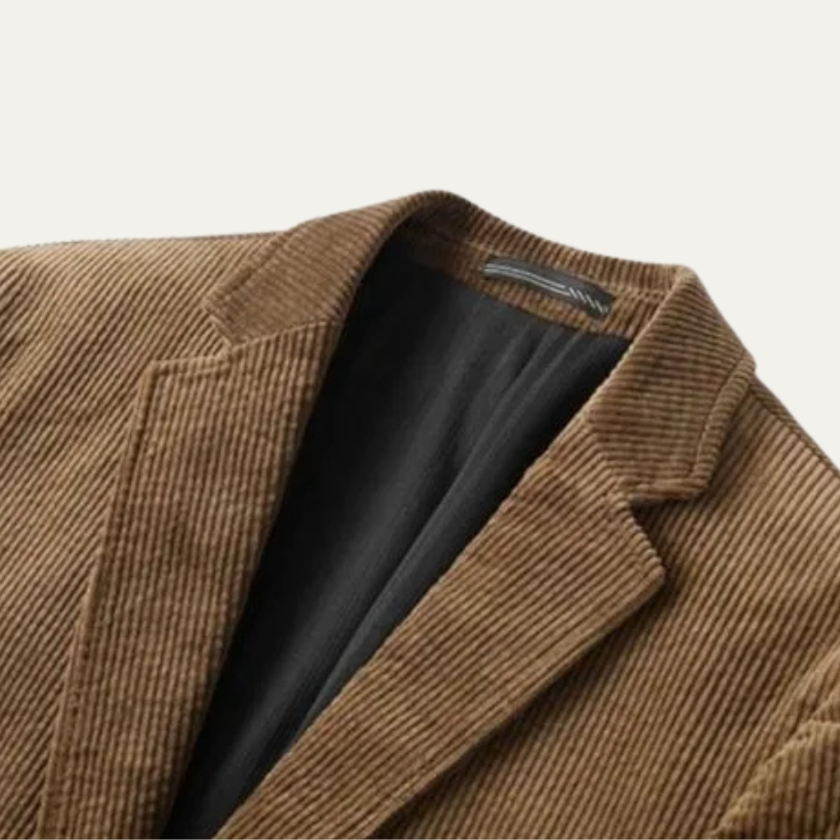 Classic Mens Slim Fit Corduroy Blazer Jacket