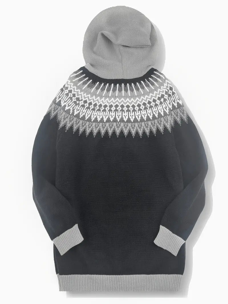 Relaxed Fit Hoodie Sweater