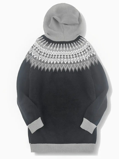 Relaxed Fit Hoodie Sweater