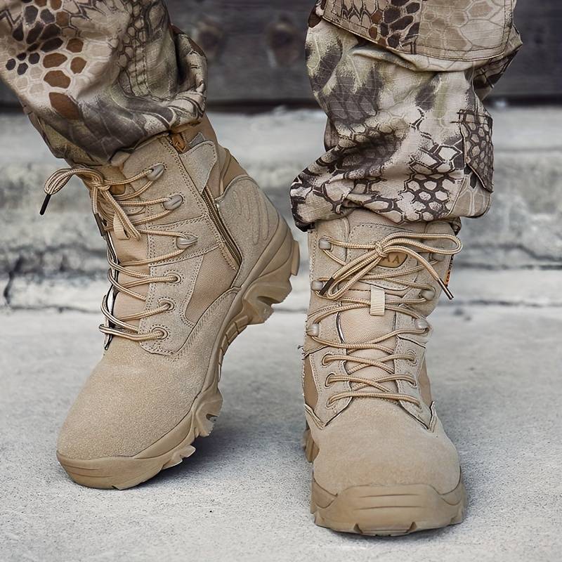 Rugged Outdoor Men's Hiking Boots