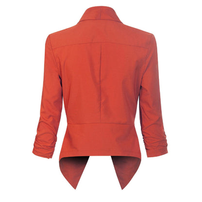 Classic Oversized Women's Long Blazer Jacket