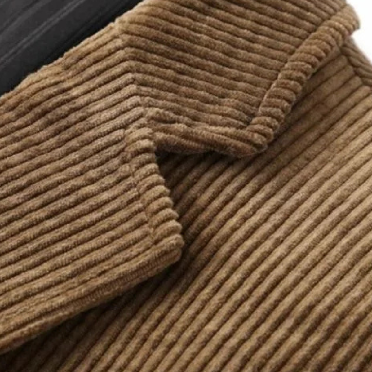Classic Mens Slim Fit Corduroy Blazer Jacket
