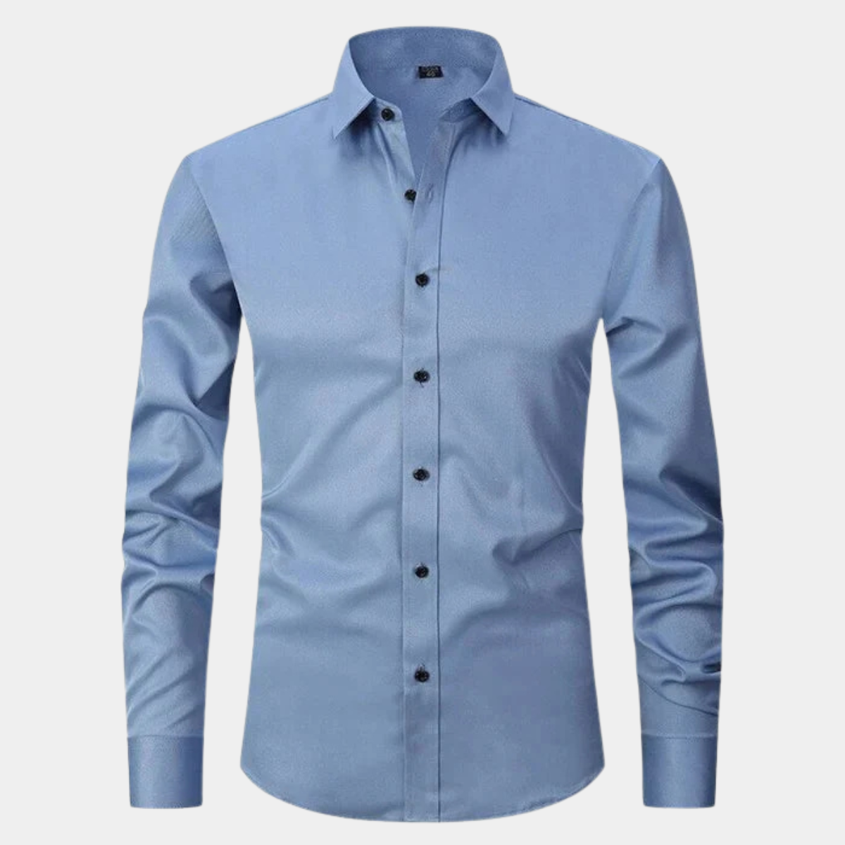 Slim Fit Stretch Dress Shirt for Men