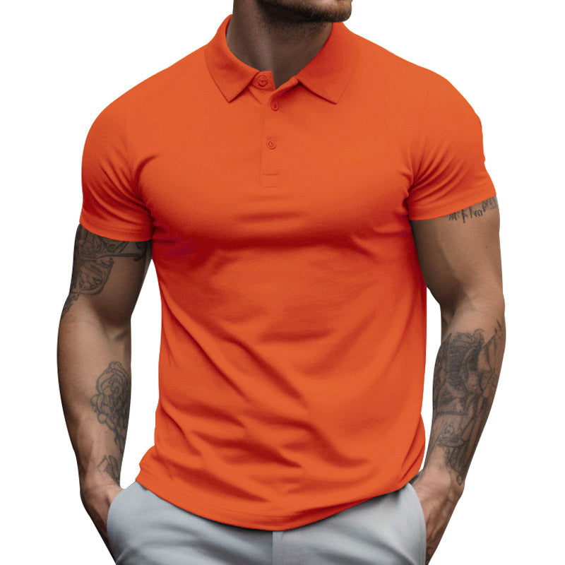 Men's Classic Fit Casual Polo Shirt