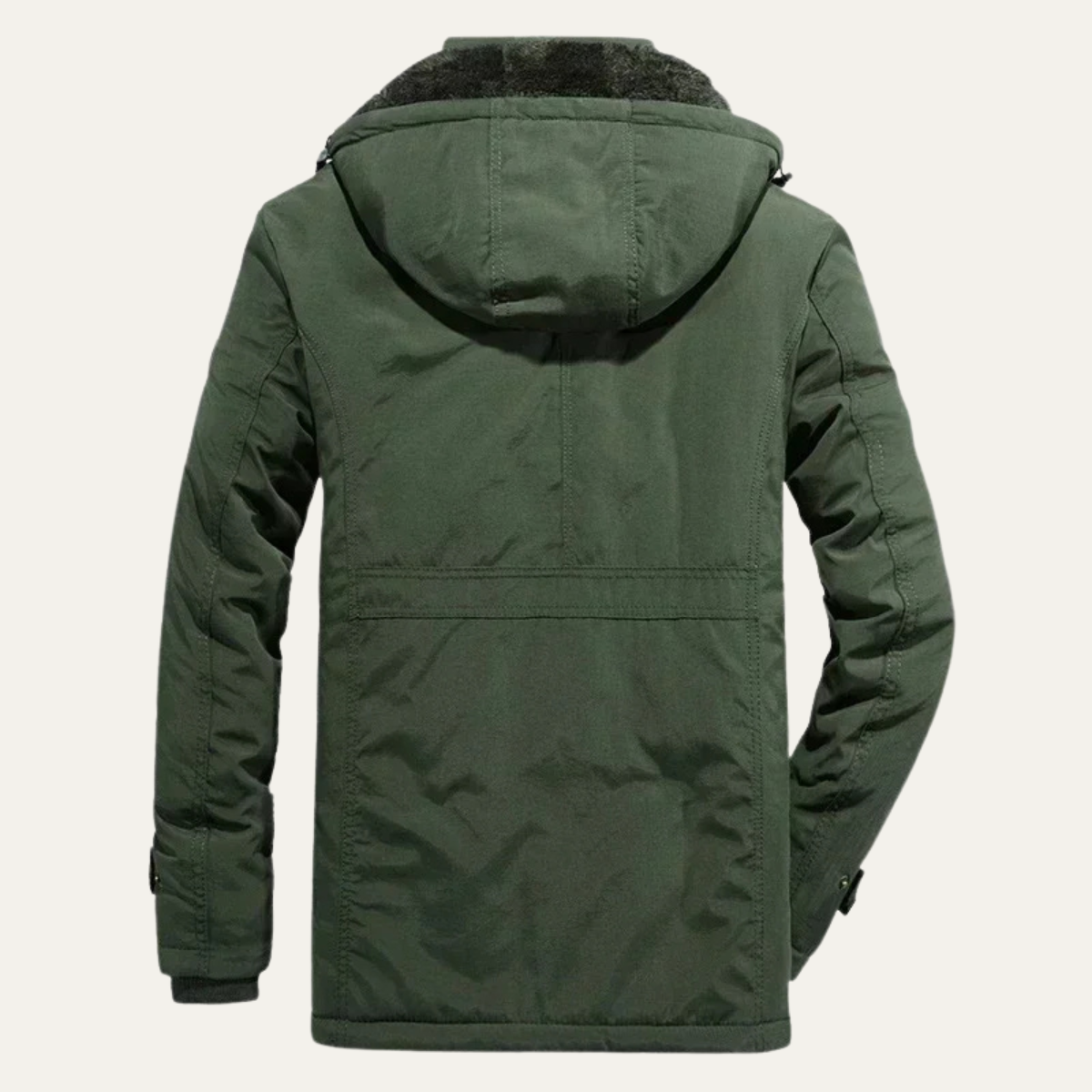Waterproof Mens Parka Coat with Multiple Pockets