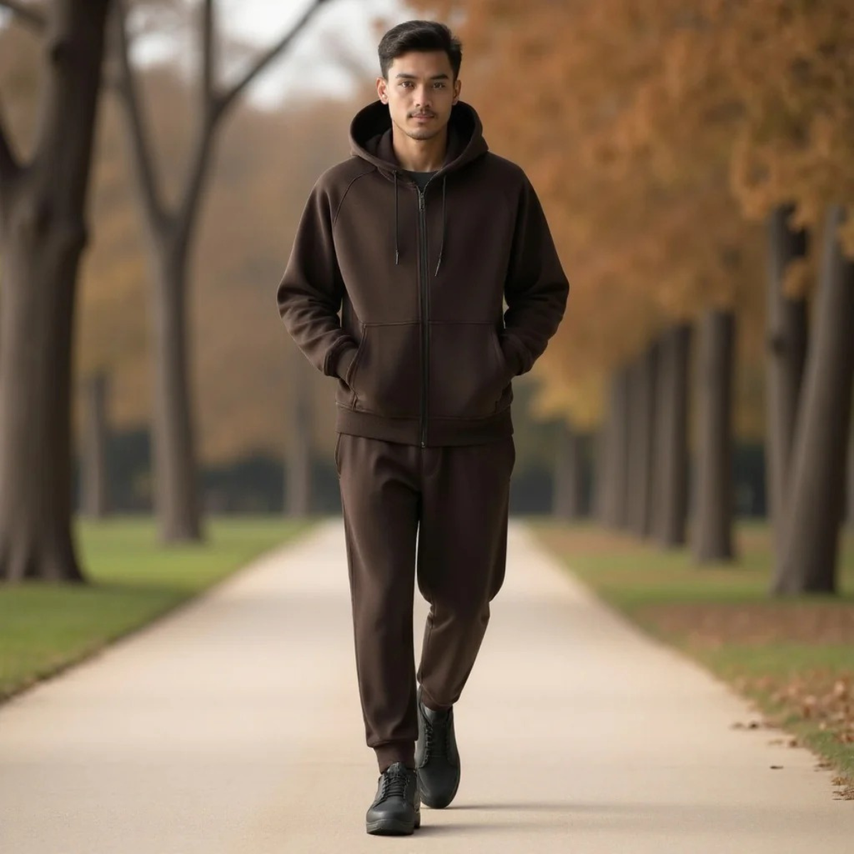 Comfortable Mens Hoodie and Jogger Set