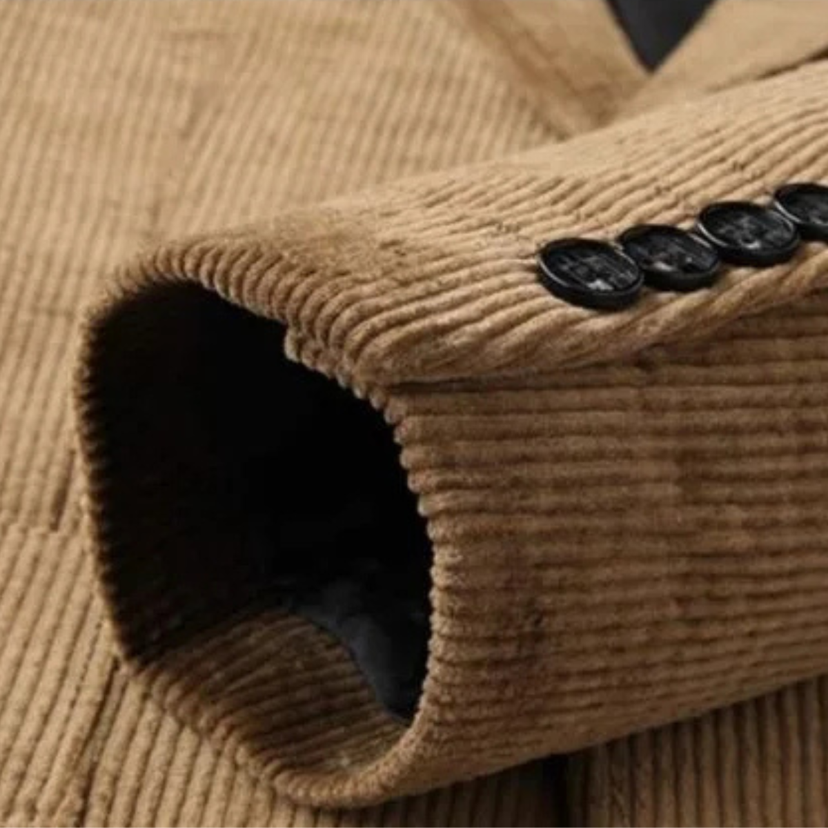 Classic Mens Slim Fit Corduroy Blazer Jacket