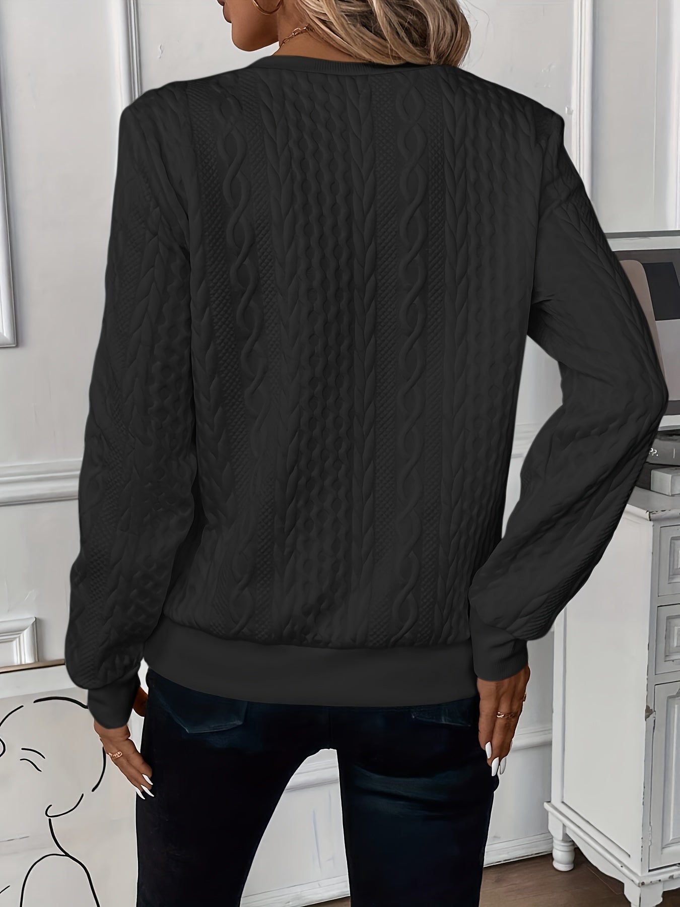 Chic Zip Front Knitted Sweater