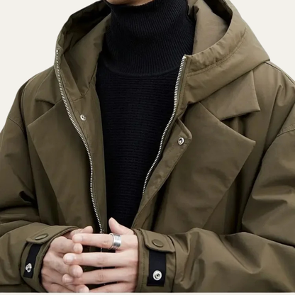 Waterproof Mens Insulated Long Parka Jacket
