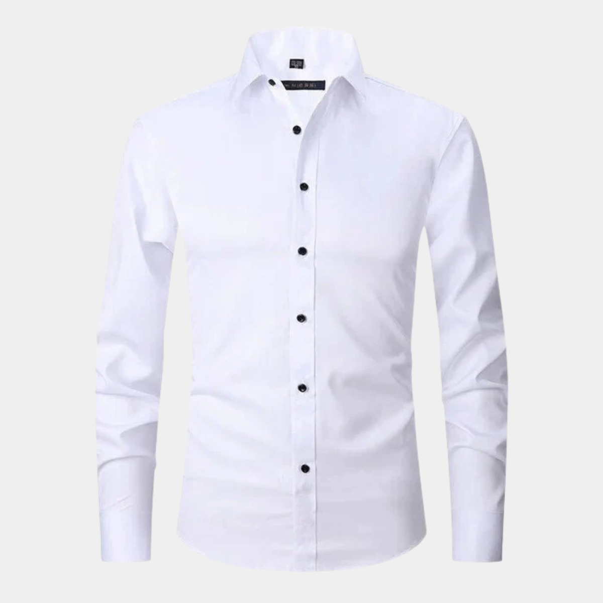 Slim Fit Stretch Dress Shirt for Men