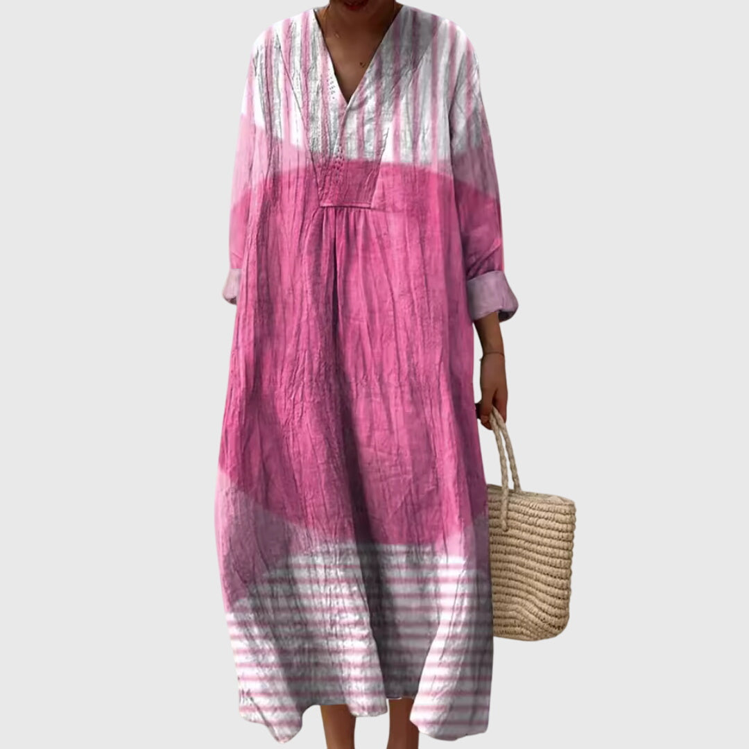 Chic Printed Shift Dress