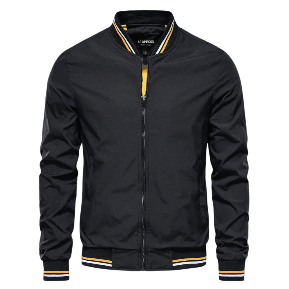 Wolfgang | Men's Stylish Fitted Bomber Coat