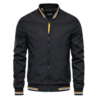 Wolfgang | Men's Stylish Fitted Bomber Coat