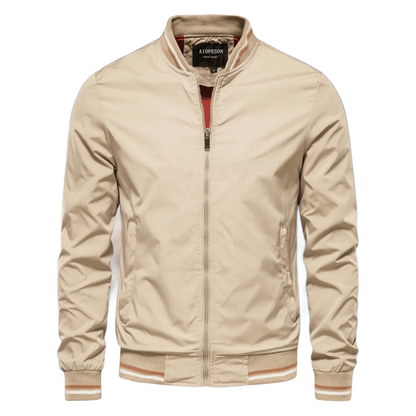 Wolfgang | Men's Stylish Fitted Bomber Coat
