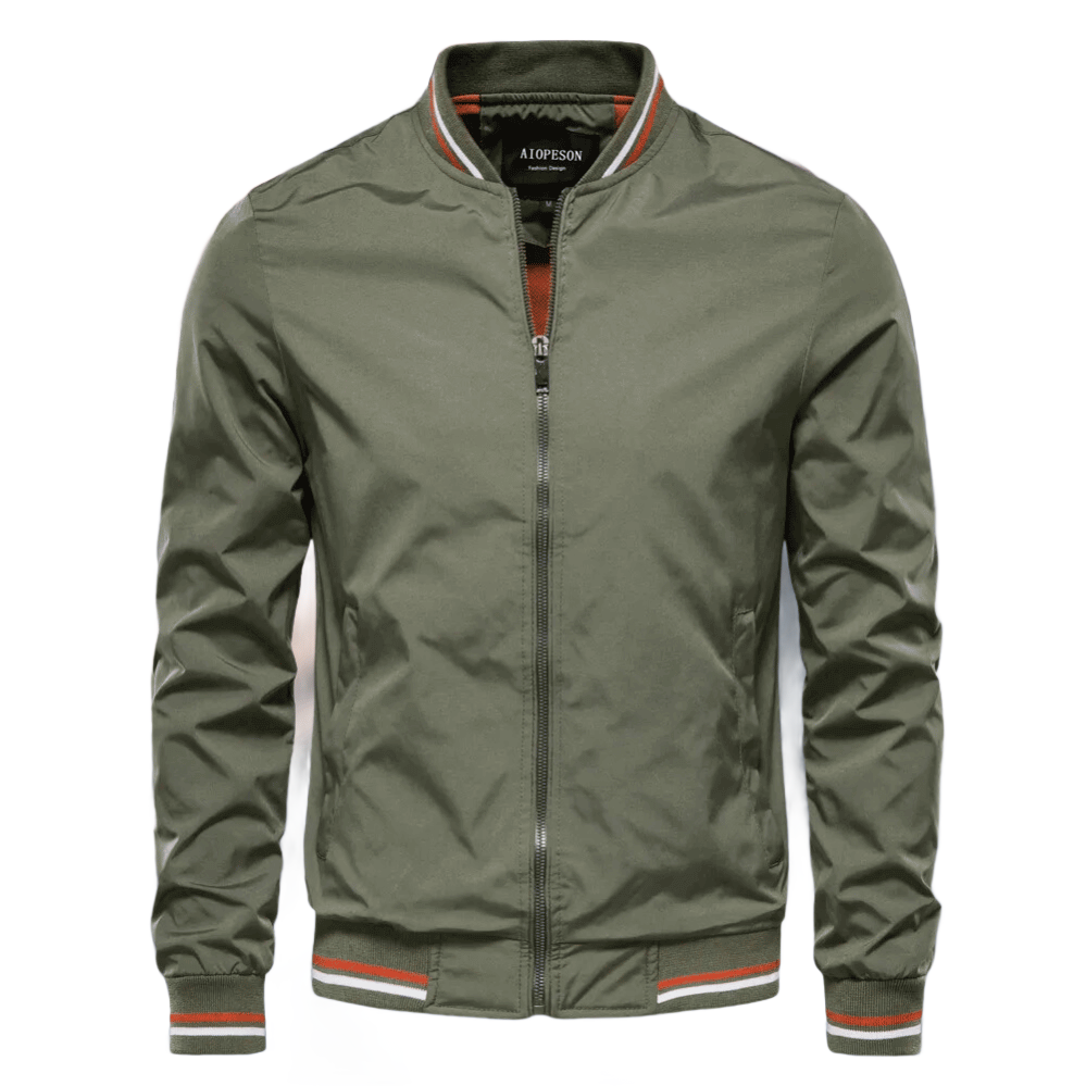 Wolfgang | Men's Stylish Fitted Bomber Coat