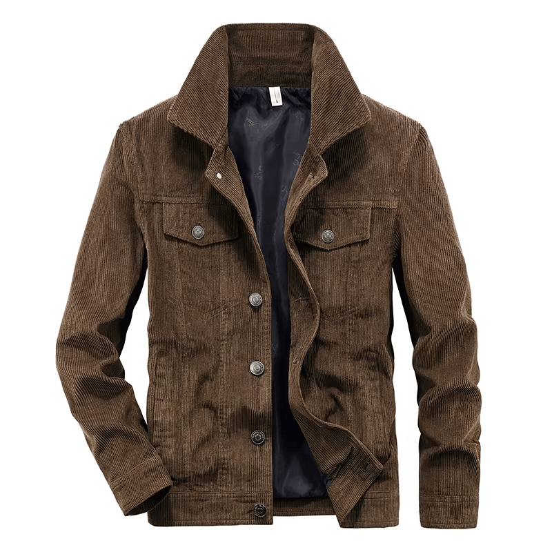 Classic Fit Button Down Jacket