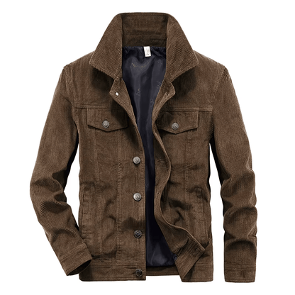 Classic Fit Button Down Jacket
