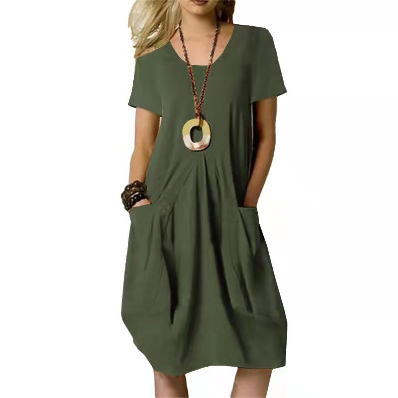Gigi | Ladies' Casual Floral Sundress with Pockets