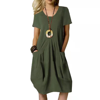 Gigi | Ladies' Casual Floral Sundress with Pockets