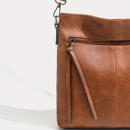 Chic Synthetic Mini Cross Body Purse