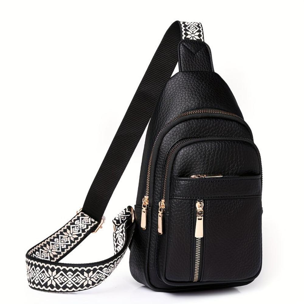 Eco Friendly Faux Leather Sling Purse Bag