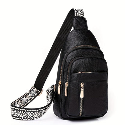 Eco Friendly Faux Leather Sling Purse Bag
