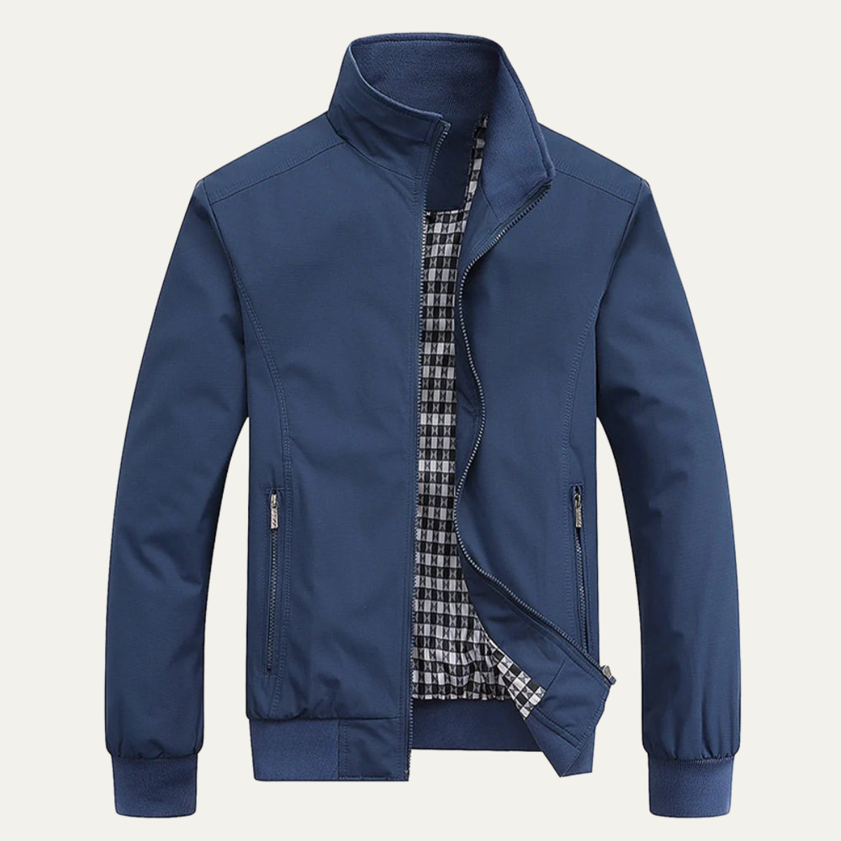 Classic Men's Slim Fit Bomber Jacket - Nocini