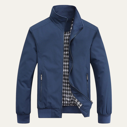 Classic Men's Slim Fit Bomber Jacket - Nocini