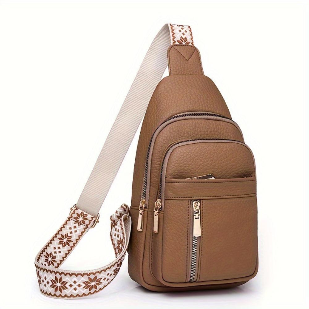 Eco Friendly Faux Leather Sling Purse Bag - Nocini