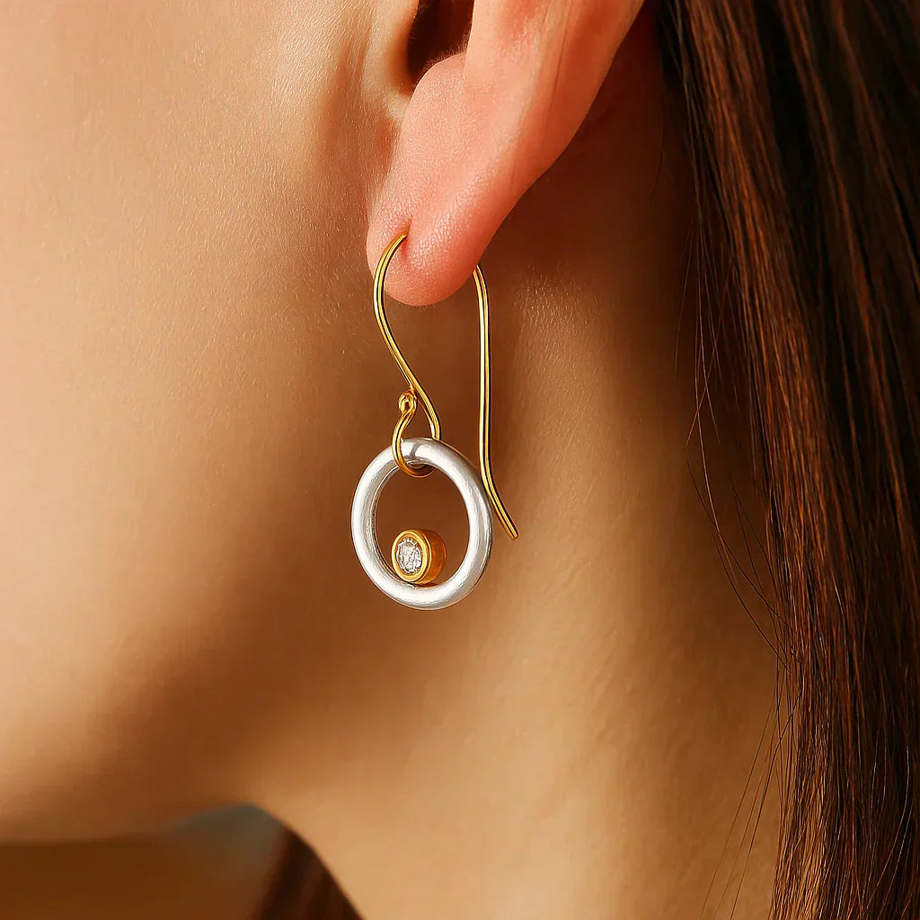 Classic Glamorous Crystal Drop Earrings