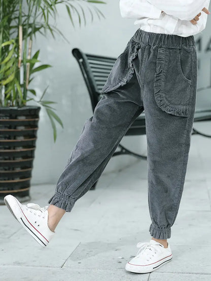 Warm Corduroy Pants for Women