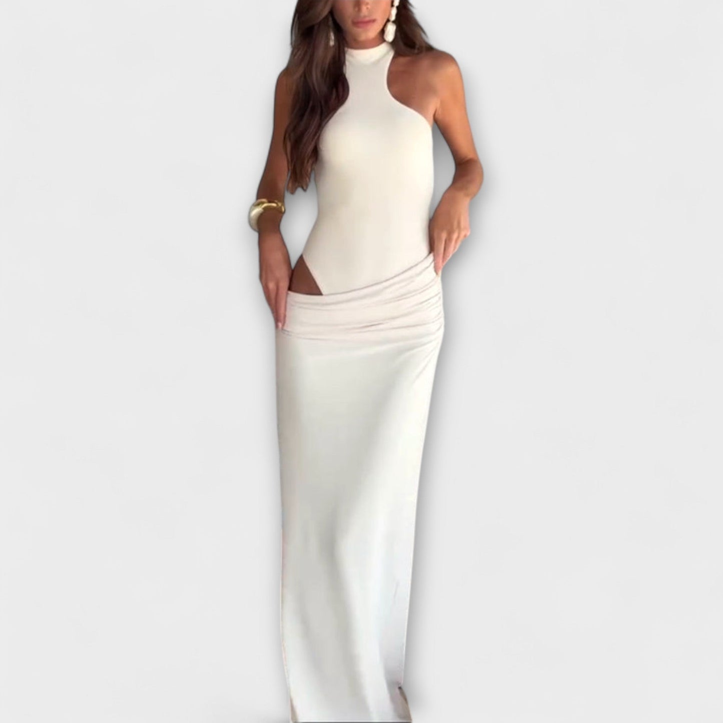 Minna - Sexy Strapless Party Dress for Women - Nocini