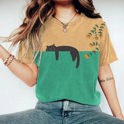 Comfy Casual Women's Graphic Tee Shirt
