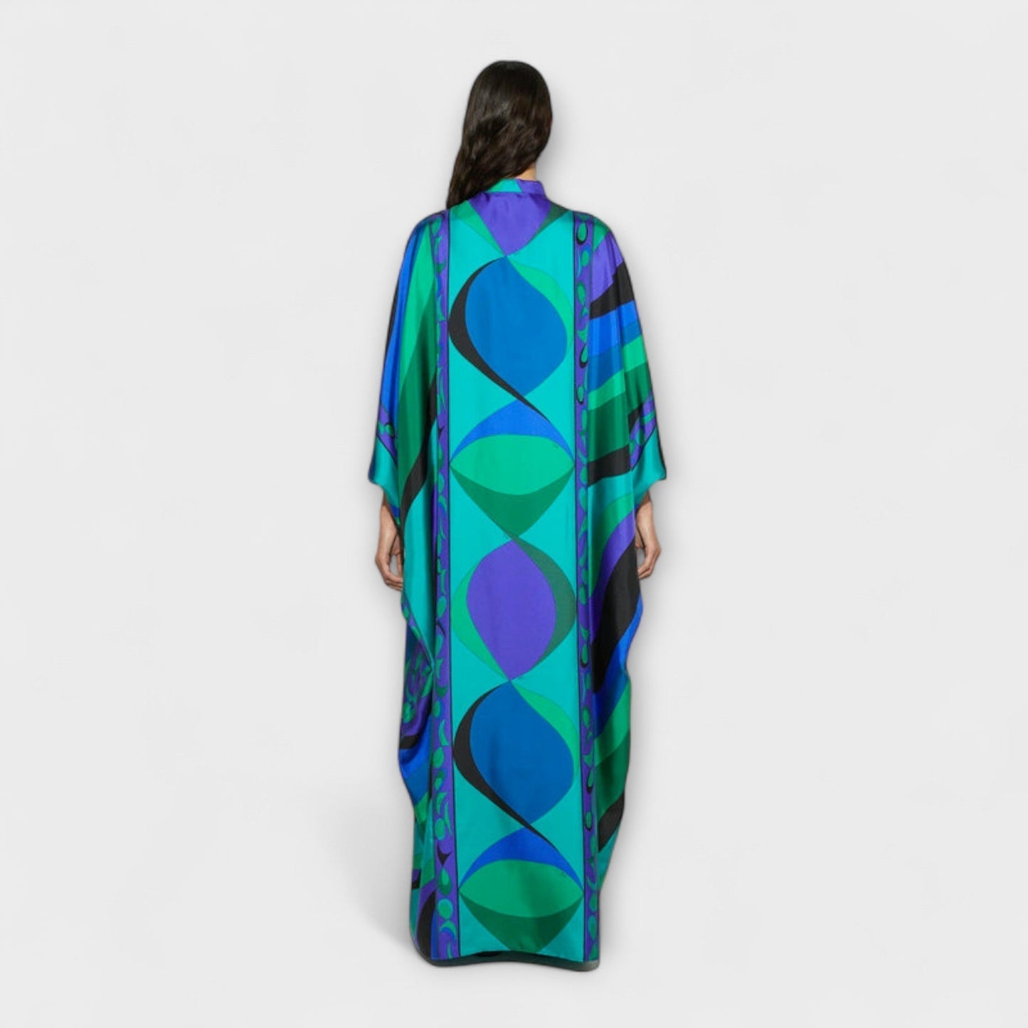 Vibrant Boho Beach Cover Up Dress