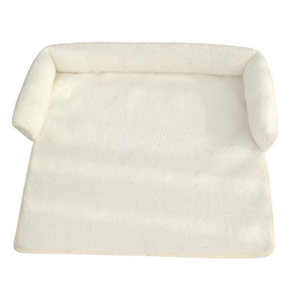 Plush Orthopedic Dog Bed with Supportive Neck Cushion