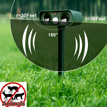 Outdoor Motion Sensor Animal Repellent Device - Olytrend