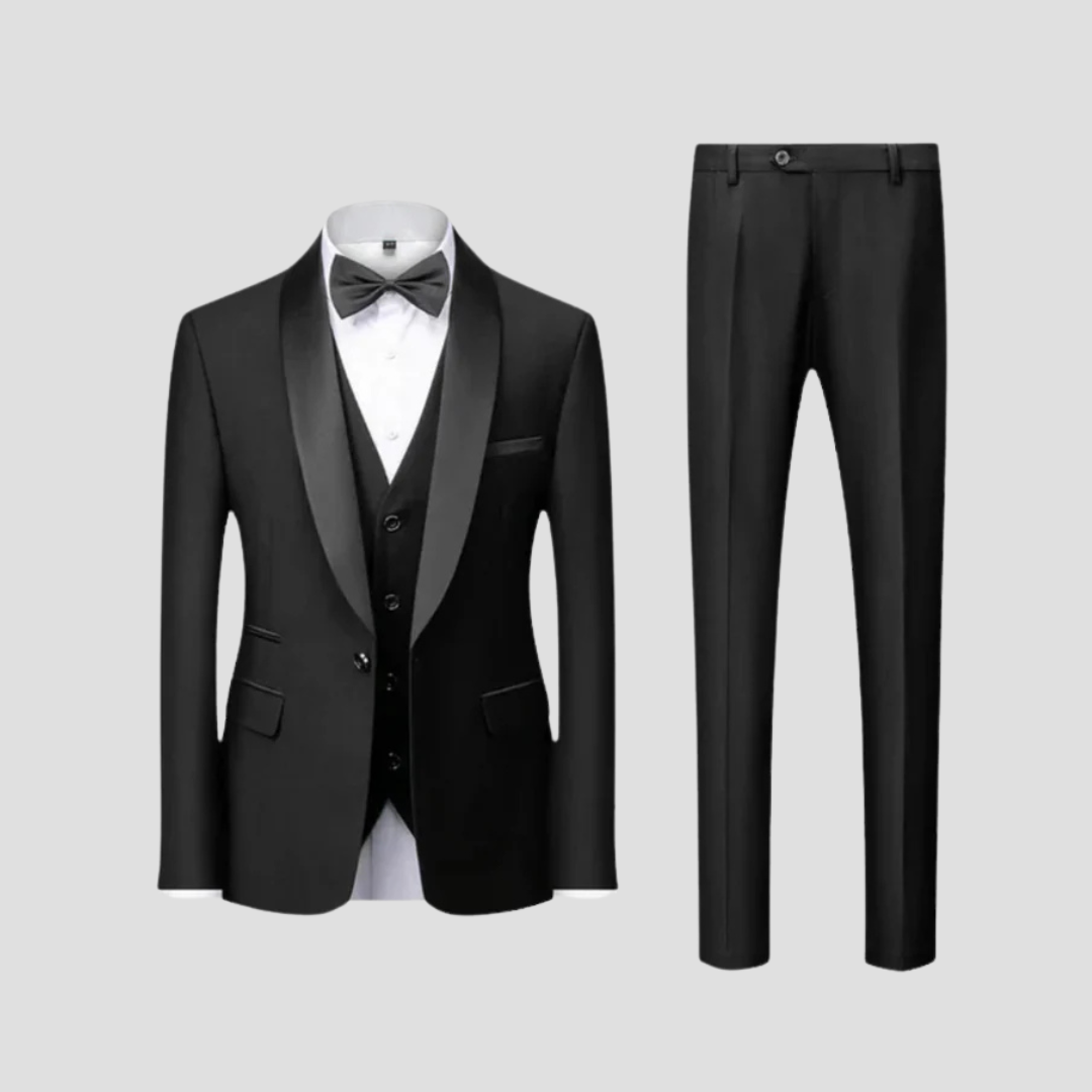 Slim Fit 3 Piece Mens Formal Suit