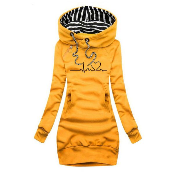 Elegant Women's Hooded Sweatshirt - Olytrend