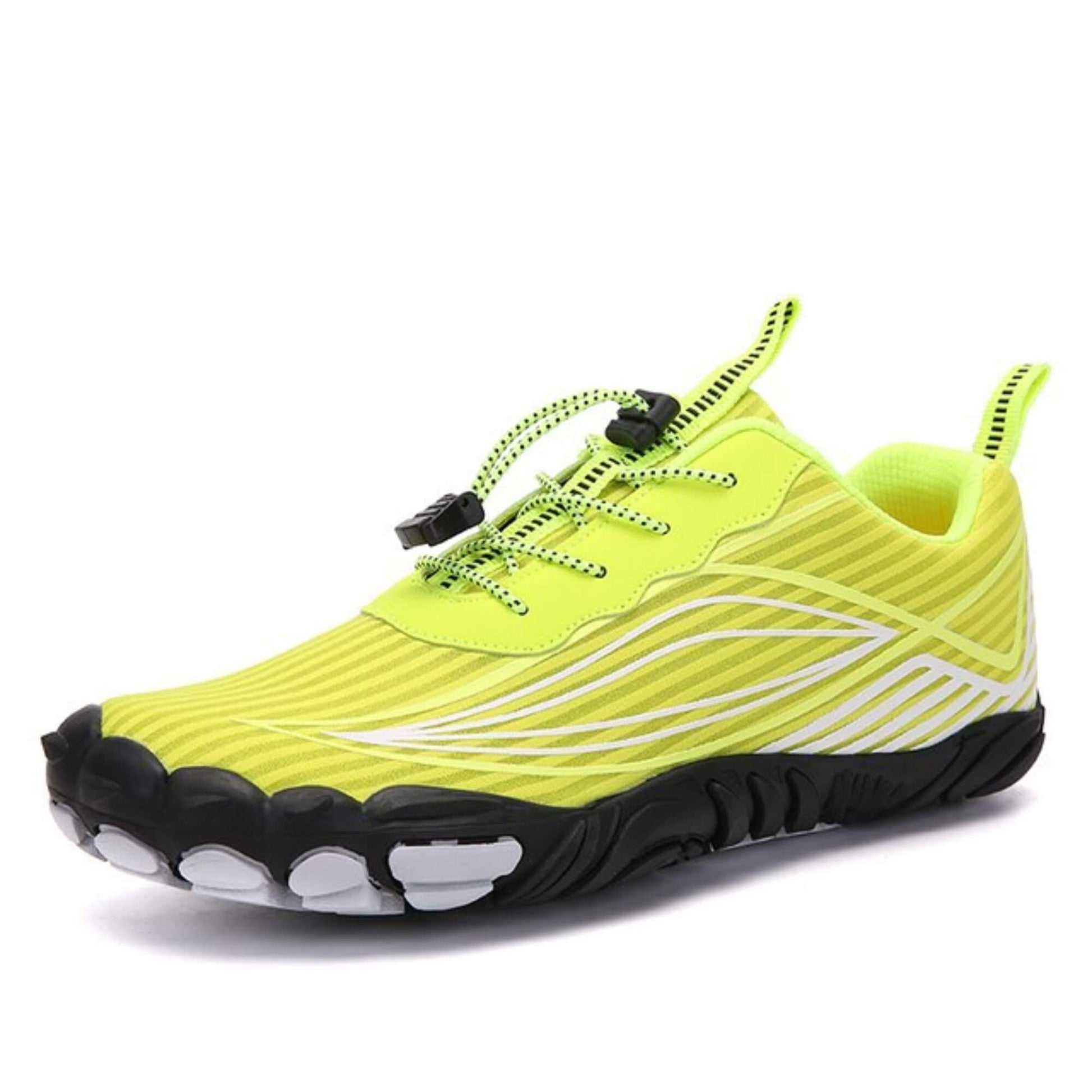 Lightweight Running Shoes Yellow Outdoor Sneakers - Pexav